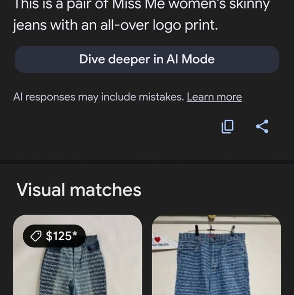 Miss Me 25×29 low rise skinny Blue Patterned low rise Skinny Jeans - Picture 16 of 16